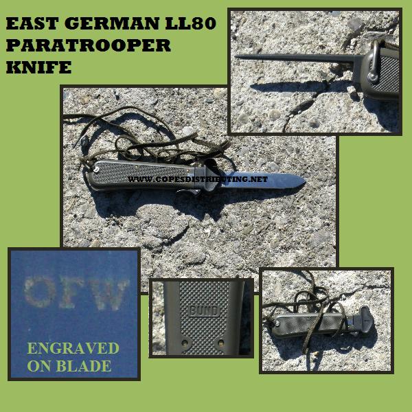 German Army Paratrooper Knife LL80